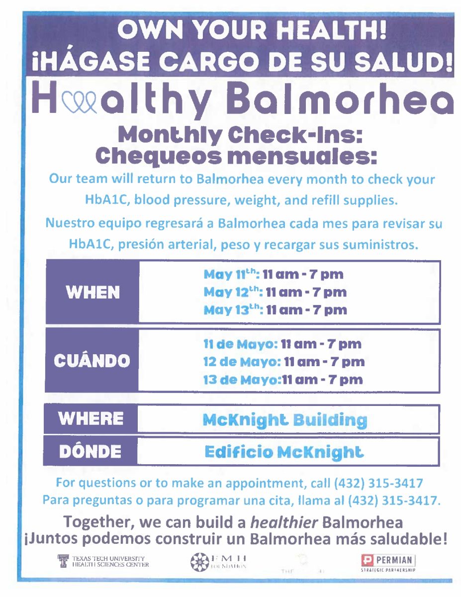 Healthy Balmorhea May 11-13, 2026