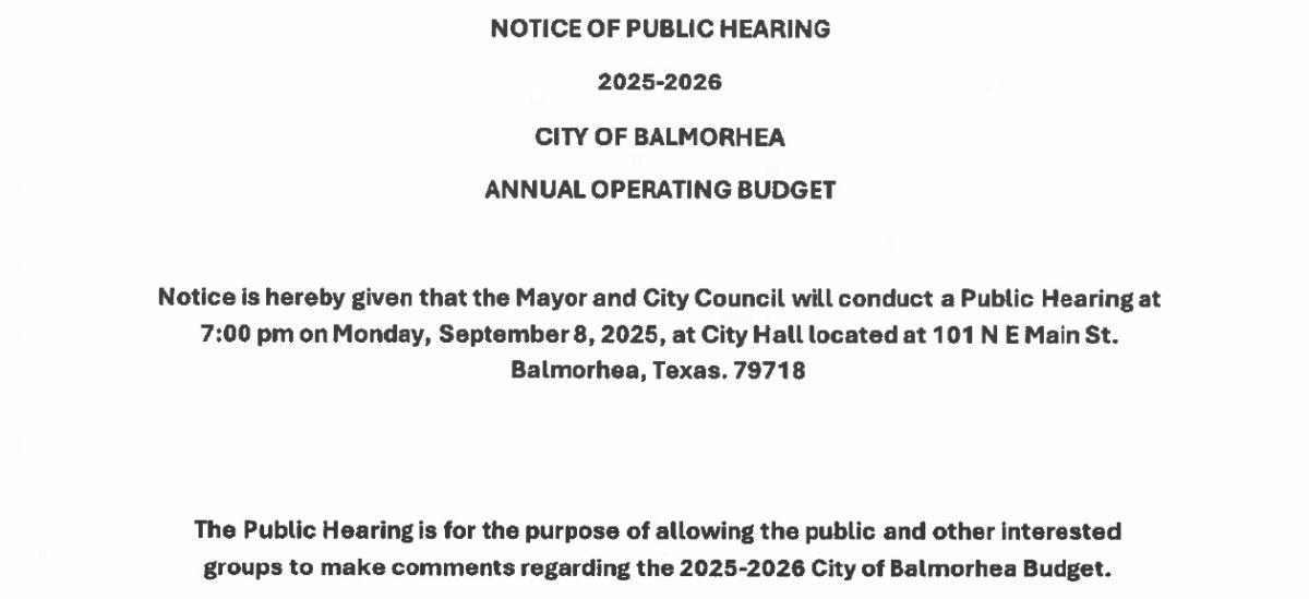 Public Hearing Notice 9-8-25 page 1